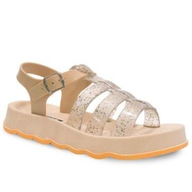 Imagem de Sandalia Papete Feminina Nº 27 ao 34 Glitter Confort 04.79j-Feminino
