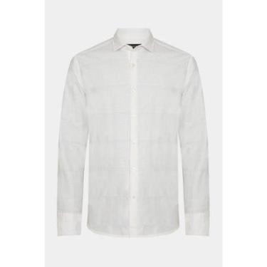 Imagem de Camisa Aramis Manga Longa Regular Algodão Capri Natural-Masculino