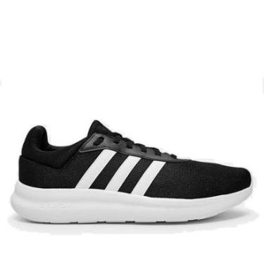 Imagem de Tênis Adidas Masculino Lite Racer 4.0 Corrida Preto Branco-Masculino