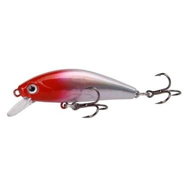 Imagem de Isca Artificial Minnow Afundante 5,5cm 6,7g – Isca Dura de Lance Longo para Pesca em Água Doce e Salgada(4#)