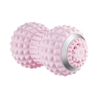 Imagem de Bolas Vibratórias Para Massagem | Vibratório para Massagem no Pescoço e Recuperação,Esticador Cervical Ergonómico - para Casa, Escritório, Yoga, Dormitório, Apartamento, Ginásio e