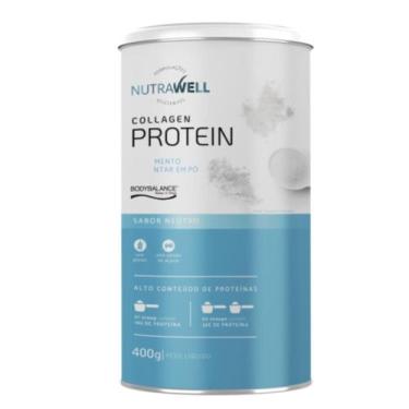Imagem de Proteina De Colageno Nutrawell Neutro 400g, Neutro