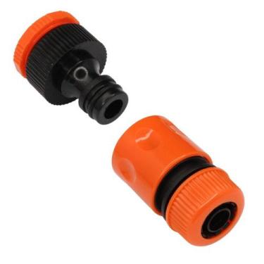 Imagem de Conjunto Irrigação Conector Engate Rápido Jardim Jardim WAP - Forcelin