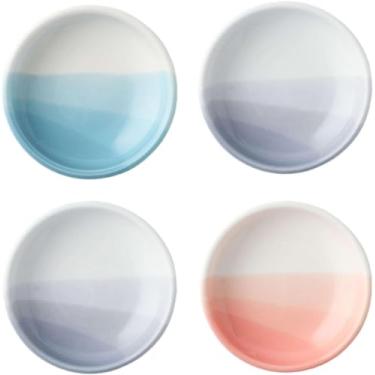 Imagem de Conjunto de tigelas de cerâmica para sobremesa, tigelas de imersão de cerâmica, conjunto de tigelas de cerâmica, pratos de servidor de condimentos, pratos, tigelas de molho pequenas para aperitivo de