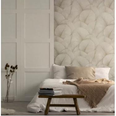 Imagem de Papel de Parede Sheilas Folhagem Bege 34510