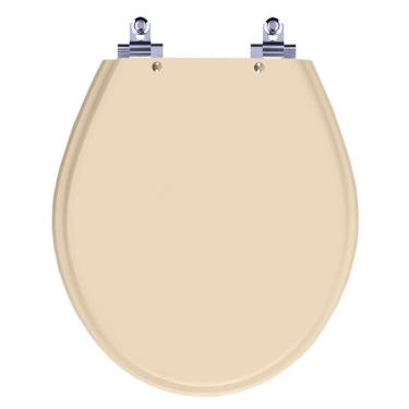 Imagem de Assento Sanitário Laqueado Soft Close Carina Visone Para Vaso Ideal Standard