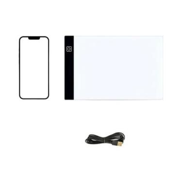 Imagem de Prancheta De Desenho LED Regulável A3 A4 A5, Brinquedo Educacional Inf