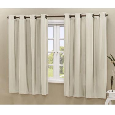 Imagem de Cortina Blackout PVC 2,20 m x 1,30 m - Bege