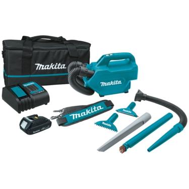 Imagem de Aspirador de Pó a Bateria 18 Volts com Carregador e Bateria 3AH - DCL184RF - MAKITA