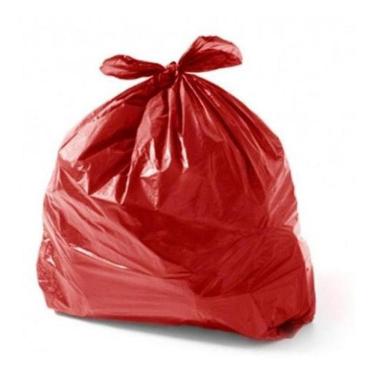 Imagem de Saco De Lixo 20Lts Vermelho Comum Pct C/100 Un