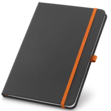 Imagem de Caderneta de Anotações 9x14cm 80 Folhas Pautadas - TopGet, Preto e Lar