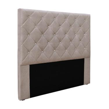 Imagem de Cabeceira Cama Box Casal Queen 160cm Dora Linho Rústico - Loja Sheep