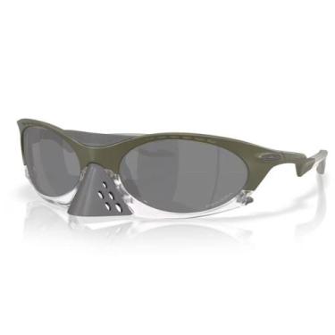 Imagem de Óculos de Sol Oakley Plantaris Matte Moss Green Prizm Black
