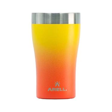 Imagem de COPO TÉRMICO DE CERVEJA ARELL COM ISOLAMENTO VÁCUO TULIP 500ML SUNSET