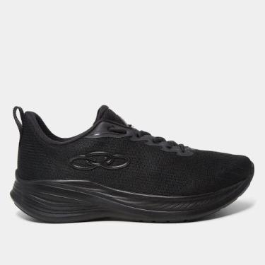 Imagem de Tênis Olympikus Marte - Feminino - 37 - Preto, Preto, 37