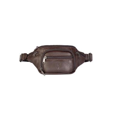 Imagem de Pochete masculina de couro floater David-Masculino