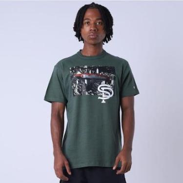 Imagem de CAMISETA CHAMPION LIFE SÃO PAULO LOGO EMB-Masculino
