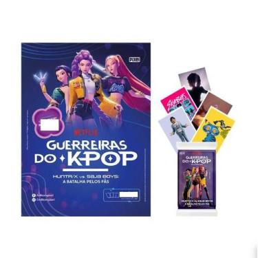 Imagem de 75 Figurinhas Guerreiras Do Kpop, Pixel, 15 Envelopes