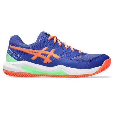 Imagem de Asics Tênis masculino Gel-Dedicate 8, Coral vívido cobalto escuro, 40