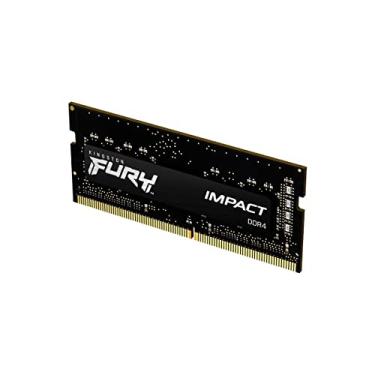 Imagem de Memória Notebook Kingston Fury Impact 16GB DDR4 3200 Mhz - Preto