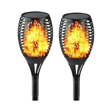 Imagem de Lanterna LED Solar À Prova d'Água Para Jardim, Quintal E Paisagismo Co