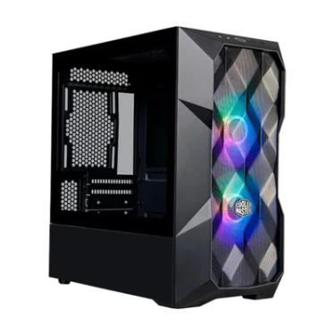 Imagem de Gabinete Cooler Master Masterbox Td300 Mesh Mini Tower, Micro ATX, Lateral Em Vidro Temperado, Cooler Fan, Preto - Td300-kgnn-s00