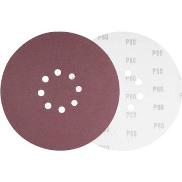 Imagem de Disco de Lixa com Costado em Pluma 225 mm, Grão 80, Para as Lixadeiras