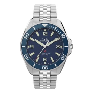 Imagem de Relógio Timex Deepwater TW2Y64600 Masculino 40,5 mm Aço Inox-Masculino