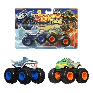 Imagem de Monster Trucks Great bite e Rageasaur - Mattel