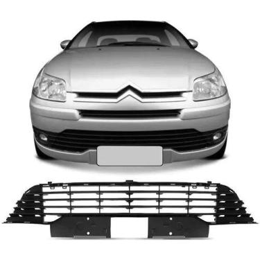 Imagem de Grade Central Parachoque Citroen C4 2007 2008 2009 2010 2011 - RETOV