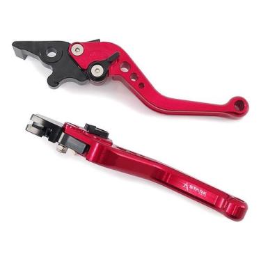 Imagem de Manete Esportivo Pop 100 110i Pop100 Pop110i Stark Race, Vermelho