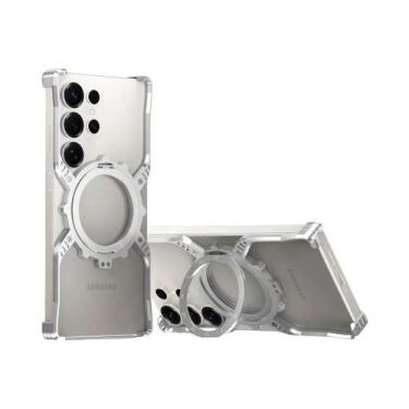 Imagem de Capa Metálica Em Forma De Z Para Samsung Galaxy S25 S24 S23 S22 Ultra,