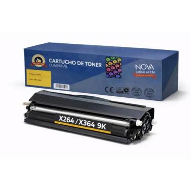 Imagem de Cartucho Toner Compatível Com Lexmark X264 X364 9K - Best Choice