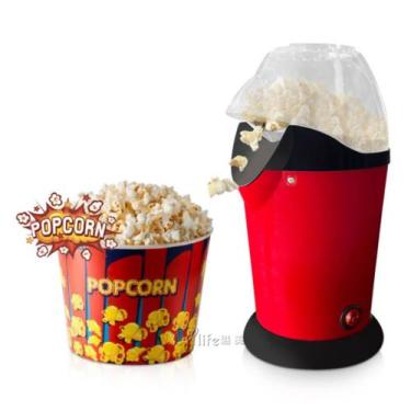 Imagem de Pipoqueira Elétrica Ar Quente Faça Pipoca Sem Óleo Rápido e Fácil Idea