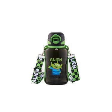Imagem de Garrafa Alien Verde Escolar Leve Segura Infantil Disney-Unissex