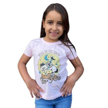 Imagem de Camiseta T-Shirt Infantil Menina Country Laço Forte Várias Coires Mini
