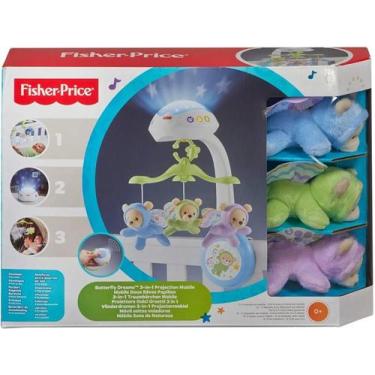 Imagem de Móbile Interativo De Berço e Carrinho 3 em 1 - Fisher Price CDN41