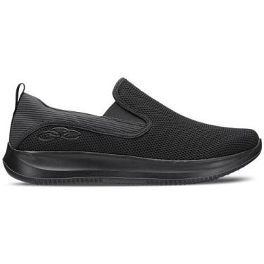 Imagem de Tenis Olympikus Wellness 2 Slip On Preto - Masculino, 40, Preto