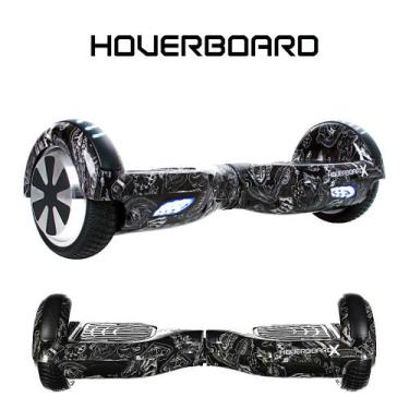 Imagem de Skate Eletrico 6,5 Las Vegas Black Hoverboard Smart Balance
