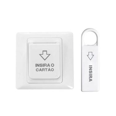 Imagem de Poupa Energia Para Hotel, Airbnb, Pousada Economizador Branco - market