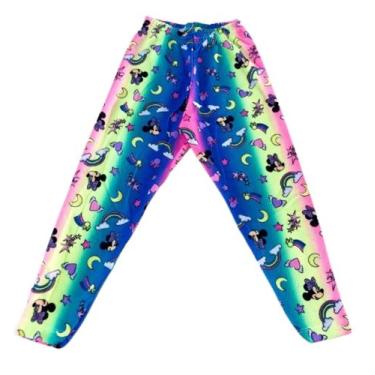 Imagem de Calça Legging Infantil Menina Estampada Minnie Disney, 2
