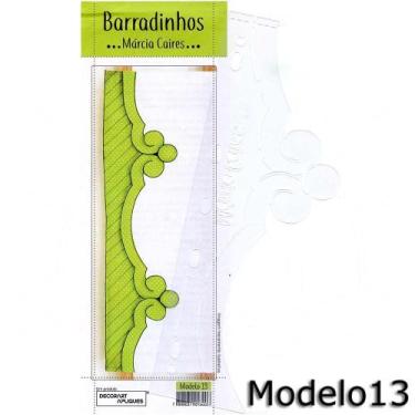 Imagem de Régua Barradinhos Márcia Caires - Decorart, MODELO 13