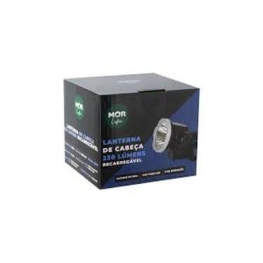 Imagem de Lanterna de Cabeça Recarregável Mor 230 lumens