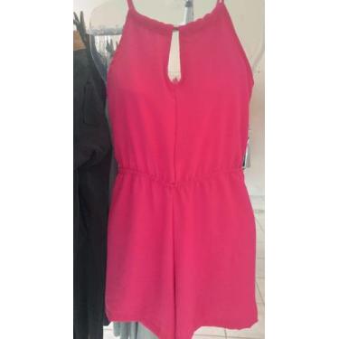 Imagem de Macacão cor vermelho tamanho único - Lorena moda feminina 
