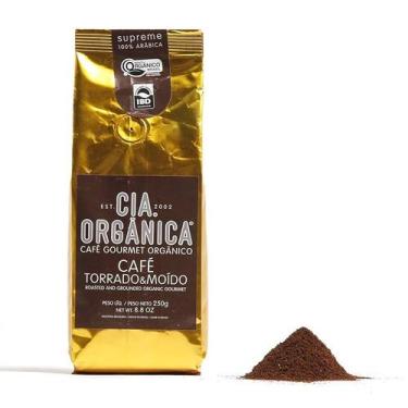 Imagem de Café Orgânico Supreme Moído Torrado Cia 250g
