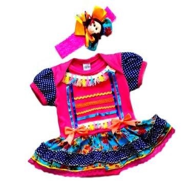 Imagem de Body Matutinha Franja Bebê - Festa Junina - Abrakadabra, Unica, M