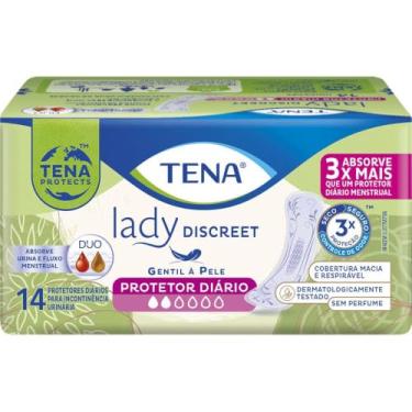 Imagem de Tena Lady Discreet Protetor Diário Liner 14 unidades