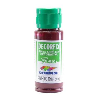 Imagem de Tinta Acrilica Fosca Decorfix Corfix 60ml - Selecione a Cor, 314-VINHO