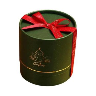 Imagem de Caixa De Presente De Natal Com Doces, Embalagem De Mousse, Tema De Maç