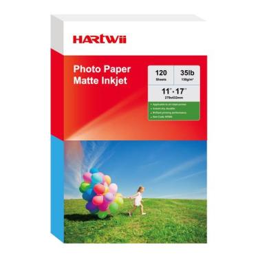 Imagem de Papel Fotográfico HARTWII Fosco 120 Folhas 28x43 cm 130gsm